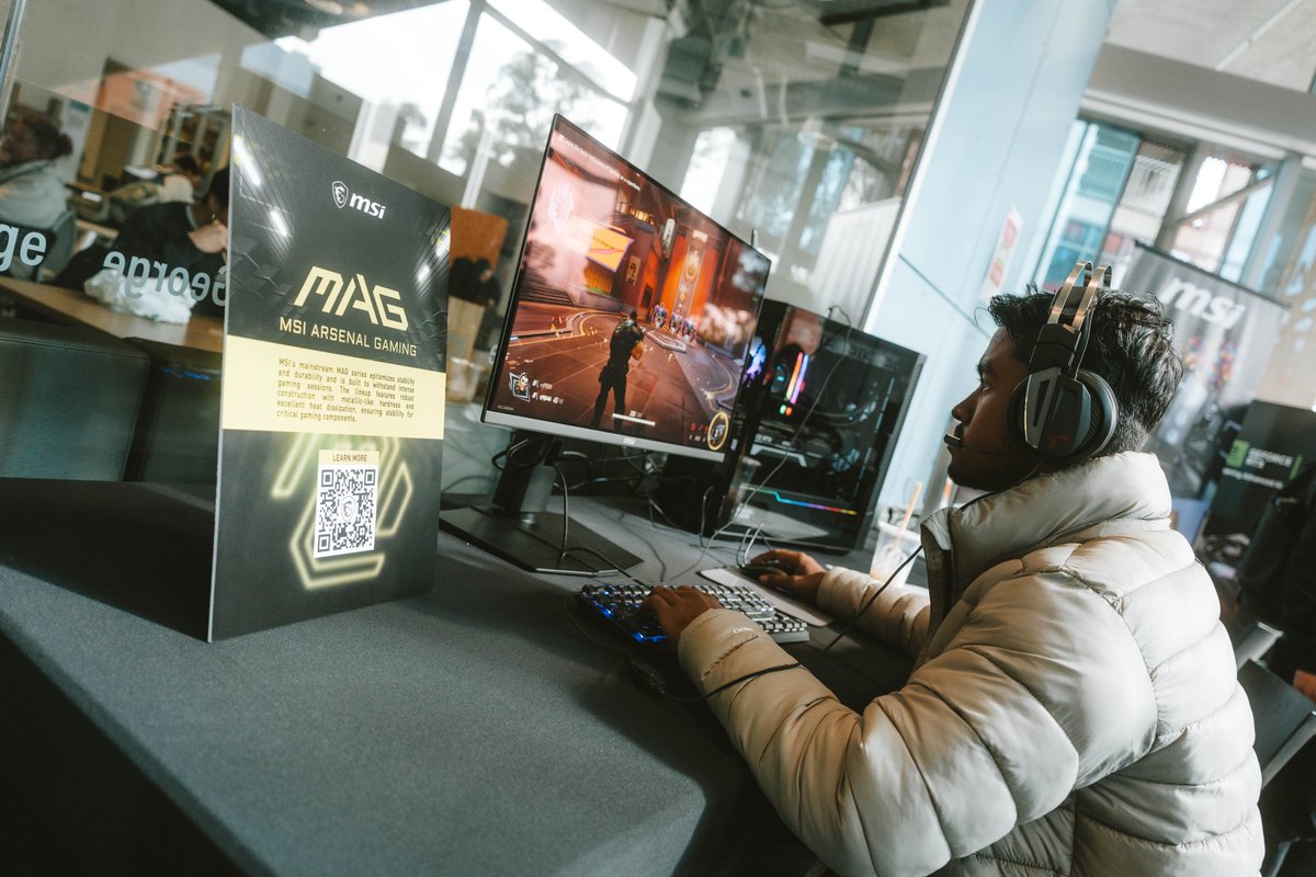 Join us on the MSI Campus Tour at <a href="/Swinburne/">Swinburne University of Technology</a> and show us your in-game skills for a chance to win epic prizes from #MSI, <a href="/NvidiaANZ/">NVIDIA ANZ</a>  and <a href="/umart_online/">Umart Online</a> 🏆