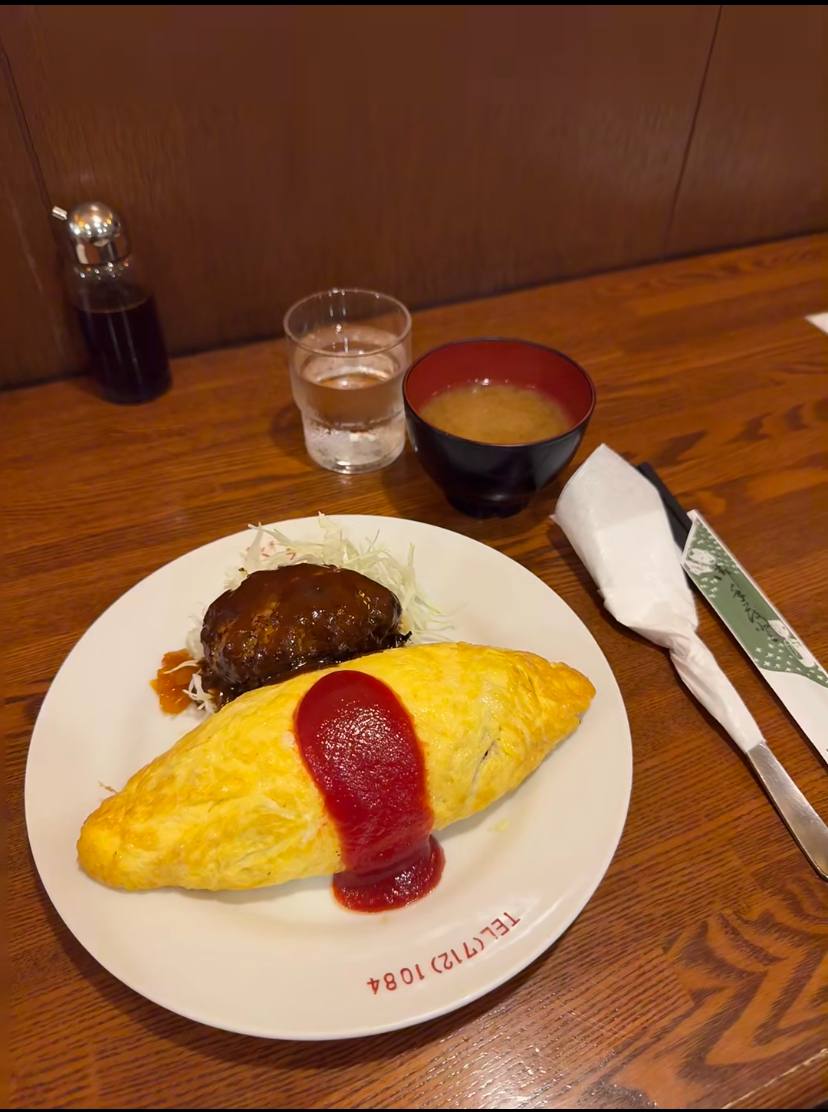 今日は美味しいオムライスです😊