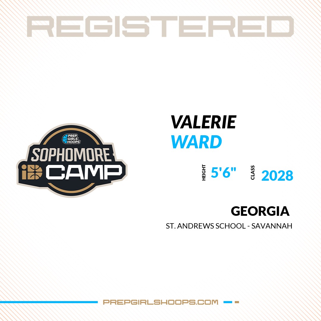 Prep Girls Hoops Georgia (@pgh_georgia) on Twitter photo Welcome Class of 2028 Valerie Ward of St. Andrews School - Savannah HS to the <a href="/PGHGeorgia/">PutnamGeneralHosp</a> Showcase @ Marietta HS.
🔥🏀 #PGHIDCampGA 🏀🔥
Register NOW! 👇
events.prepgirlshoops.com/e/1604/registe… Welcome Class of 2028 Valerie Ward of St. Andrews School - Savannah HS to the <a href="/PGHGeorgia/">PutnamGeneralHosp</a> Showcase @ Marietta HS.
🔥🏀 #PGHIDCampGA 🏀🔥
Register NOW! 👇
events.prepgirlshoops.com/e/1604/registe…