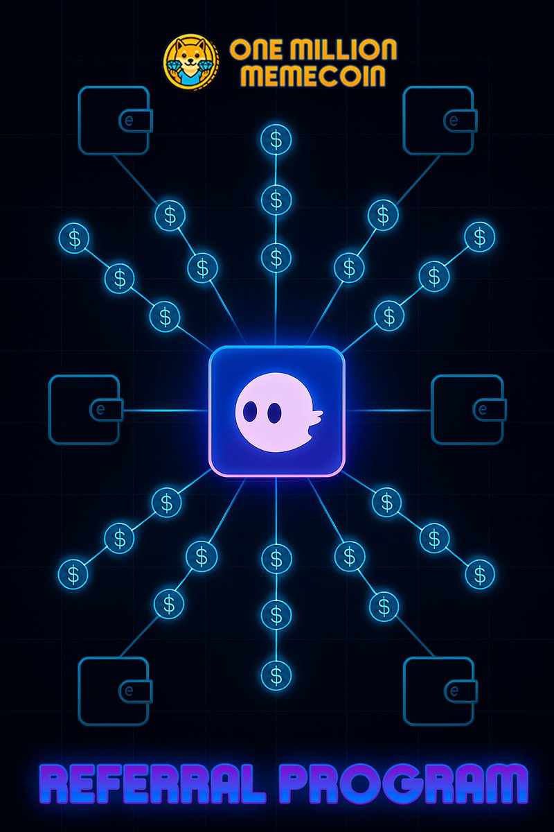 1millionpage's tweet image. Earn 20% of EVERY purchase made with your referral link.

Payment is instant, in USDC, directly to your Solana wallet.

Connect your wallet, get your link in the &quot;Referrals&quot; section, and start earning.

Become a partner today: onemillionmemecoinpage.com

#Referral  #PassiveIncome
