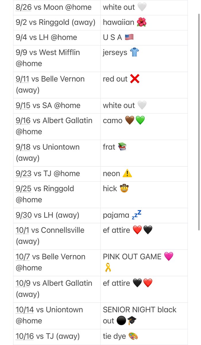 Volleyball Themesss 🤫

jv always <a href="/6/">Adrián Lamo</a> varsity follows

⚠️1st home game at the middle school.. will update furthermore