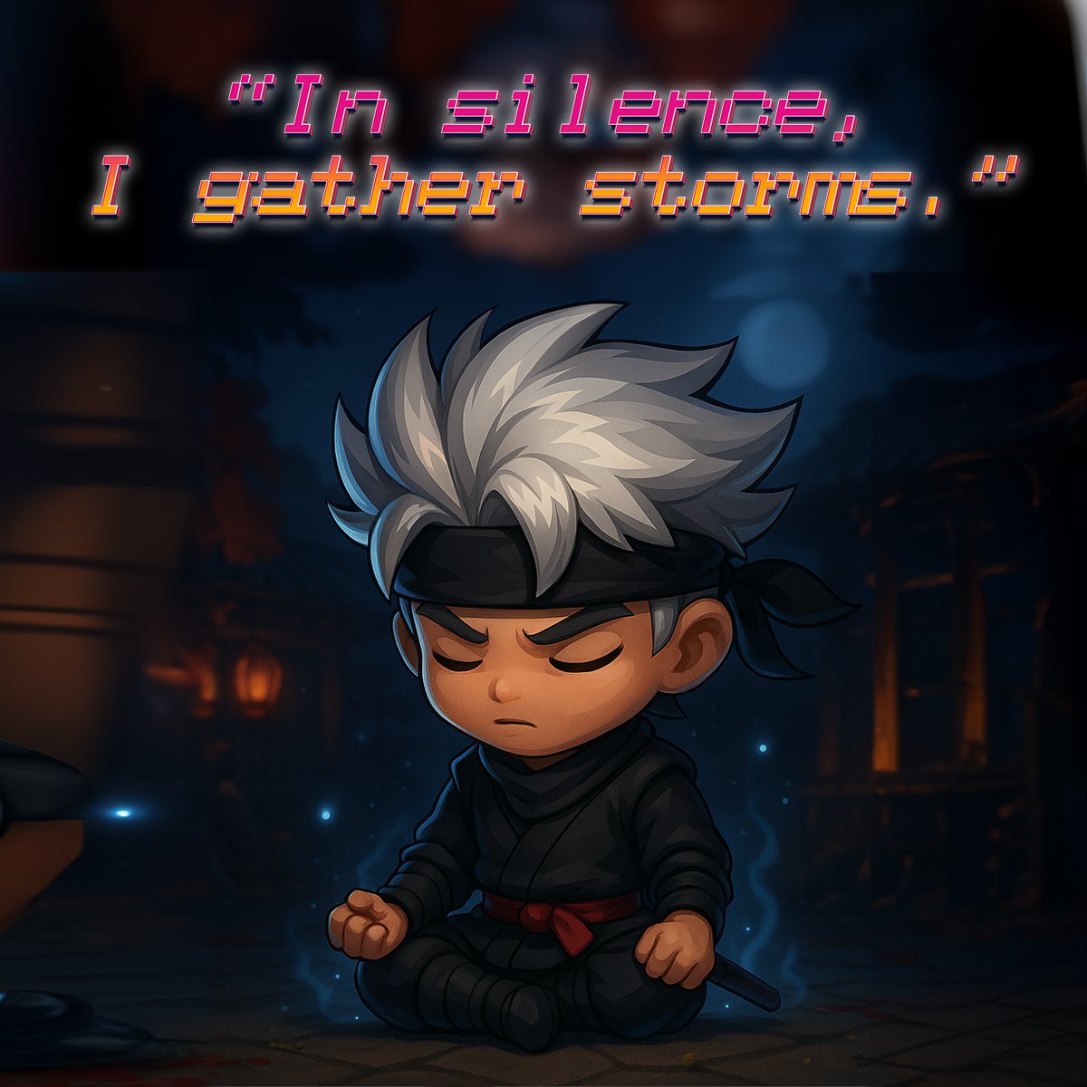 📜 𝐂𝐡𝐚𝐩𝐭𝐞𝐫 𝟑: 𝐀𝐬𝐡𝐞𝐬 𝐨𝐟 𝐚 𝐋𝐞𝐠𝐞𝐧𝐝
He couldn’t walk.
He couldn’t fight.
Not yet.

But every night, when the village slept,
he trained.

No chakra. No clan. No name.
Only rage.

🥷 You can break the body. But you can't bury the will.

#IsekaiBlade #Gamefi #Ninja