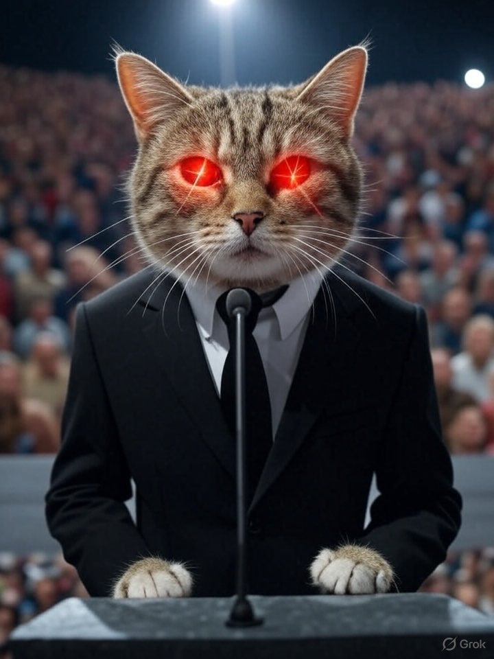 communist cat tweet media