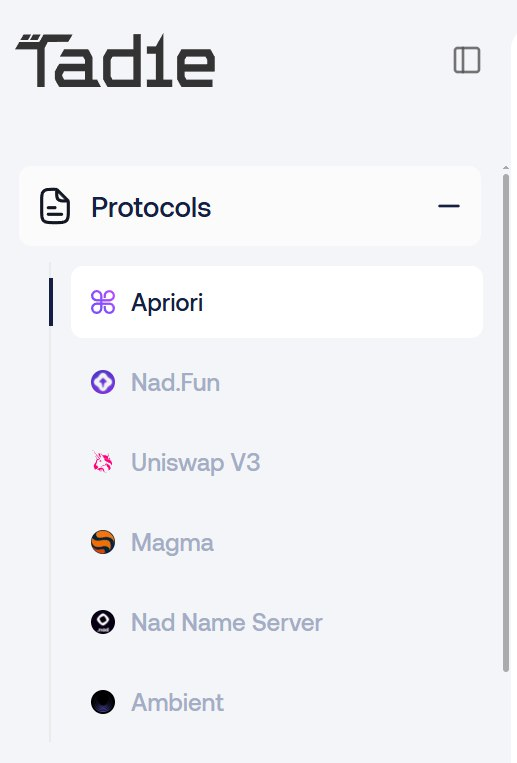 oliviasky0x's tweet photo. Gmonad Community! 💜

Today, we'll explore the @tadle_com - one of the gateways to access the Monad Ecosystem in a very simple and effective way! 😍

Tadle acts like a Monad OS, giving you a single interface to easily access and interact with all the apps:
Apriori
Uniswa
Magma
Ambient
...

In addition, you can double farming: Farm Tadle, Farm Monad apps to increase your ability to receive Airdrop 🪂

Like, RT and drop your MON wallet addy 👇

#Monad #MonadCommunity #Tadle