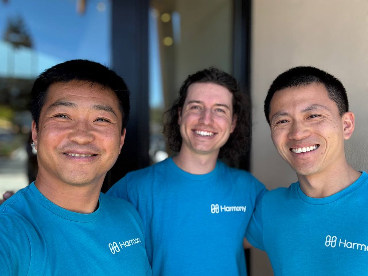 Harmony 💙 (@harmonyprotocol) on Twitter photo Onsite strategy session with <a href="/stse/">stephen tse 🎏defi wealth 🤟robot fingers ➗crypto</a>, <a href="/theoperisic/">itstheo.eth 💙</a>, and <a href="/abundance_li/">li</a> on BTC hedge LPs 💙
More on the strategy here 👇
x.com/harmonyprotoco… Onsite strategy session with <a href="/stse/">stephen tse 🎏defi wealth 🤟robot fingers ➗crypto</a>, <a href="/theoperisic/">itstheo.eth 💙</a>, and <a href="/abundance_li/">li</a> on BTC hedge LPs 💙
More on the strategy here 👇
x.com/harmonyprotoco…