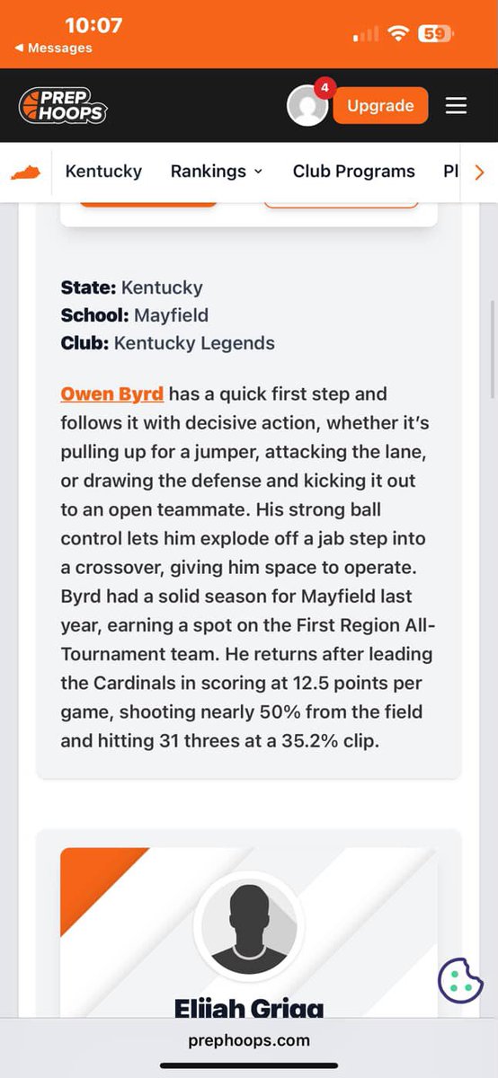 Owen Byrd (@owenbyrd07) on Twitter photo Appreciate the article!! @PrepHoopsK
Can’t wait to work this senior season!!
<a href="/KY_PrepReport/">Kentucky Prep Report</a> <a href="/kyhssportszone/">Kentucky High School Sports Zone</a> Appreciate the article!! @PrepHoopsK
Can’t wait to work this senior season!!
<a href="/KY_PrepReport/">Kentucky Prep Report</a> <a href="/kyhssportszone/">Kentucky High School Sports Zone</a>