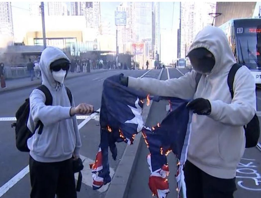 Menachem Vorchheimer (@menachemv) on Twitter photo Imagine it was the Koran being burnt, not the Australian Flag
I assume, there would be (rightfully) widespread condemnation & consequences for the offenders
IMO it’s time <a href="/VictoriaPolice/">Victoria Police</a> adopted a zero tolerance approach to feral protesters
<a href="/theheraldsun/">Herald Sun</a> <a href="/3AW693/">3AW Melbourne</a> Imagine it was the Koran being burnt, not the Australian Flag
I assume, there would be (rightfully) widespread condemnation & consequences for the offenders
IMO it’s time <a href="/VictoriaPolice/">Victoria Police</a> adopted a zero tolerance approach to feral protesters
<a href="/theheraldsun/">Herald Sun</a> <a href="/3AW693/">3AW Melbourne</a>
