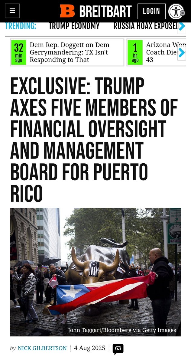 Captain Picard 🇺🇲🇵🇷 (Luis A. Vaillant Correa) (@picardthecapt) on Twitter photo Trump bota a 5 miembros de la Junta de Supervisión Fiscal por ineficientes e inefectivos. Trump bota a 5 miembros de la Junta de Supervisión Fiscal por ineficientes e inefectivos.