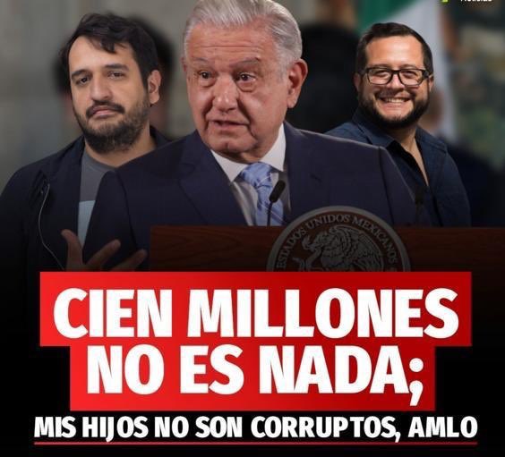 Rosario Guzmán 🍀🌹🪻💓❤️🔥 (@mamaguzo) on Twitter photo <a href="/DeniseMeadeG/">Denise Meade Gaudry®</a> 💥💥💥
No pos 33 millones no son nada, decía el patas miadas de López Obrador, cuando le hablaban de 100,000,000 millones!!
Si eso sale a la luz, es por que fue mil veces más 🤮🐀😡
#NarcoMorenaLasRatas <a href="/DeniseMeadeG/">Denise Meade Gaudry®</a> 💥💥💥
No pos 33 millones no son nada, decía el patas miadas de López Obrador, cuando le hablaban de 100,000,000 millones!!
Si eso sale a la luz, es por que fue mil veces más 🤮🐀😡
#NarcoMorenaLasRatas