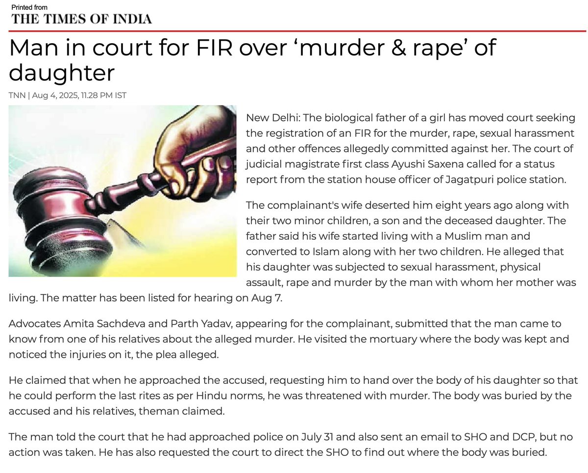 We stand firmly with the victim’s father and honor the memory of his beloved daughter. Justice must be served, and we will not rest until the culprit is held fully accountable. 

We are committed to pursuing this case with unwavering determination, integrity, and the highest