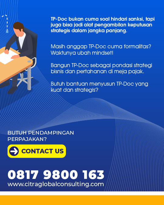 CGConsulting3's tweet photo. TP-Doc bukan cuma kewajiban pajak, tapi juga alat strategi bisnis jangka panjang.
Dengan dokumentasi yang kuat, perusahaan bisa efisien, transparan, dan siap hadapi risiko.
#TPDoc #TransferPricing #StrategiPajak #BisnisEfisien #PajakPerusahaanAsk https://t.co/LQWI7pu744