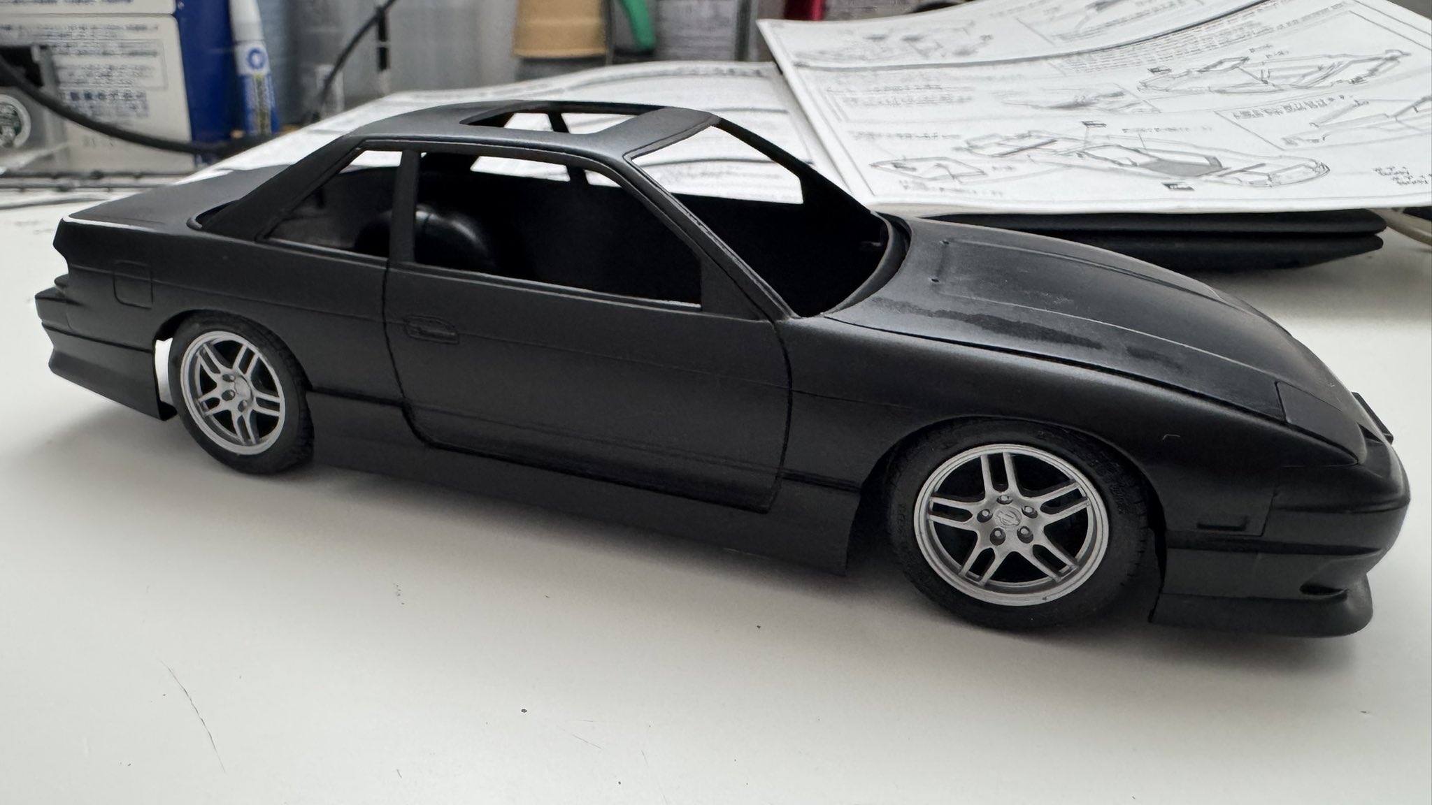 ヨコモ s13 ワンビア 180sx フロント移植 ボロ車仕様 ヨコモ s13 ワンビア 180sx フロント移植 ボロ車仕様 - メルカリ