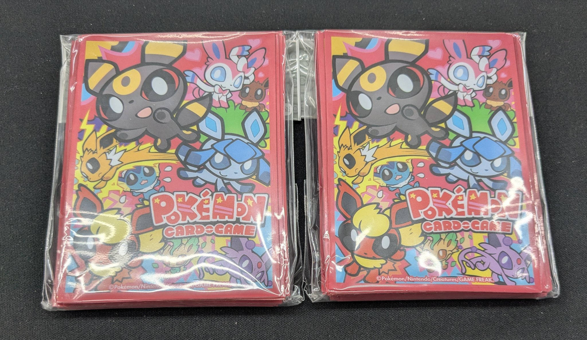 ポケモンカード ブラッキー・グレイシア デッキシールド 32枚×2 新品未開封 ポケモンカード ブラッキー・グレイシア デッキシールド 32枚×2