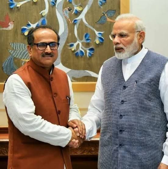arjun gupta (@arjungupta6571) on Twitter photo Big Breaking💐 ✌️Prof Nirmal Singh ji set to be #RajyaSabha MP from J&K🇮🇳
Congratulations <a href="/NirmalSinghBJP/">Dr Nirmal Singh</a> ji
<a href="/VikramadityaSum/">Vikramaditya Singh Sumbria</a> #BJPGovernment Big Breaking💐 ✌️Prof Nirmal Singh ji set to be #RajyaSabha MP from J&K🇮🇳
Congratulations <a href="/NirmalSinghBJP/">Dr Nirmal Singh</a> ji
<a href="/VikramadityaSum/">Vikramaditya Singh Sumbria</a> #BJPGovernment