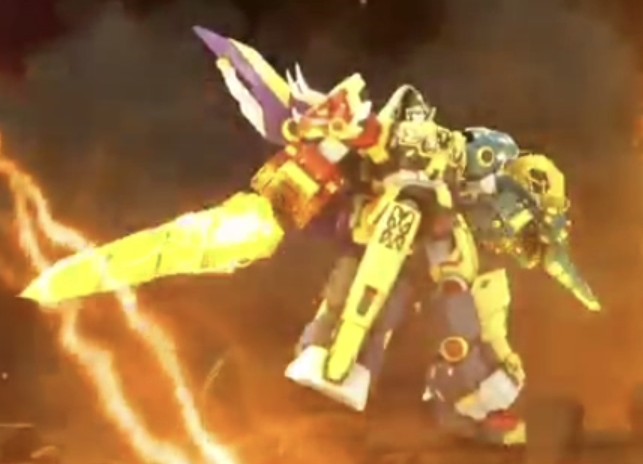 最強恐竜ミニフォース最新話で遂にダイノエンペラーが登場したね 足の