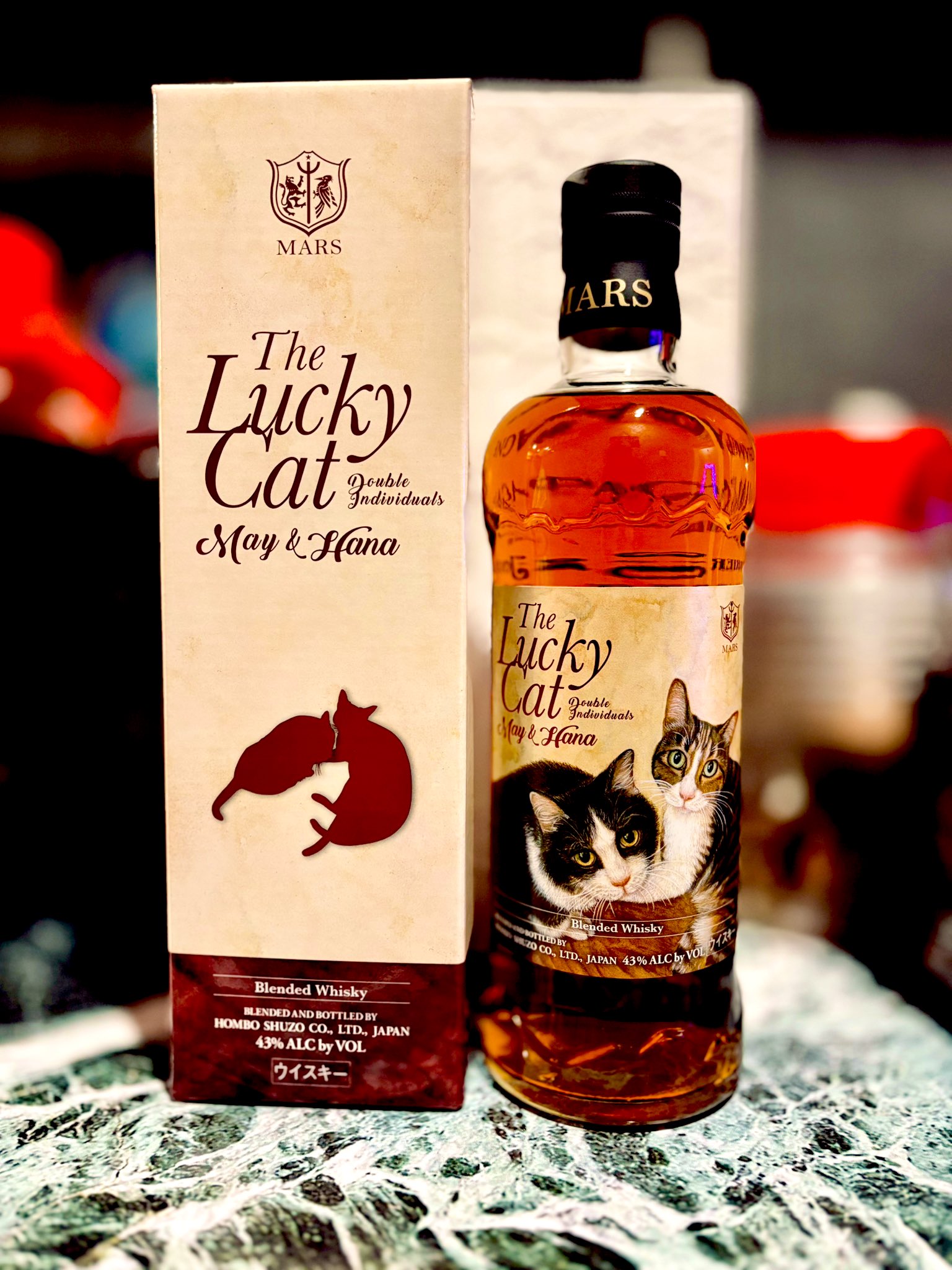 ザ ラッキーキャット メイ＆ハナ ブレンデッドウイスキー The Lucky Cat Double Individuals May