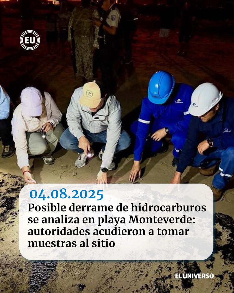 Posible derrame de #hidrocarburos se analiza en playa #Monteverde: autoridades acudieron a tomar muestras al sitio ow.ly/ufXO50WzNbv