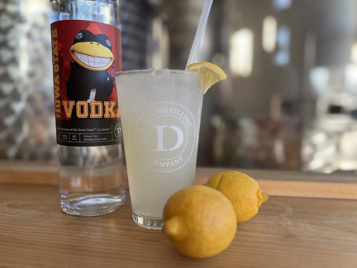 Iowa Distilling Co. (@iowadistilling) on Twitter photo When life gives you lemons... we add 1858 Vodka. 🍋
Crisp, clean, and proudly Iowa-made, this vodka lemonade is summer in a glass. Sip back and relax.
#1858Vodka #VodkaLemonade #IowaDistilling #SipLocal #SummerSips When life gives you lemons... we add 1858 Vodka. 🍋
Crisp, clean, and proudly Iowa-made, this vodka lemonade is summer in a glass. Sip back and relax.
#1858Vodka #VodkaLemonade #IowaDistilling #SipLocal #SummerSips