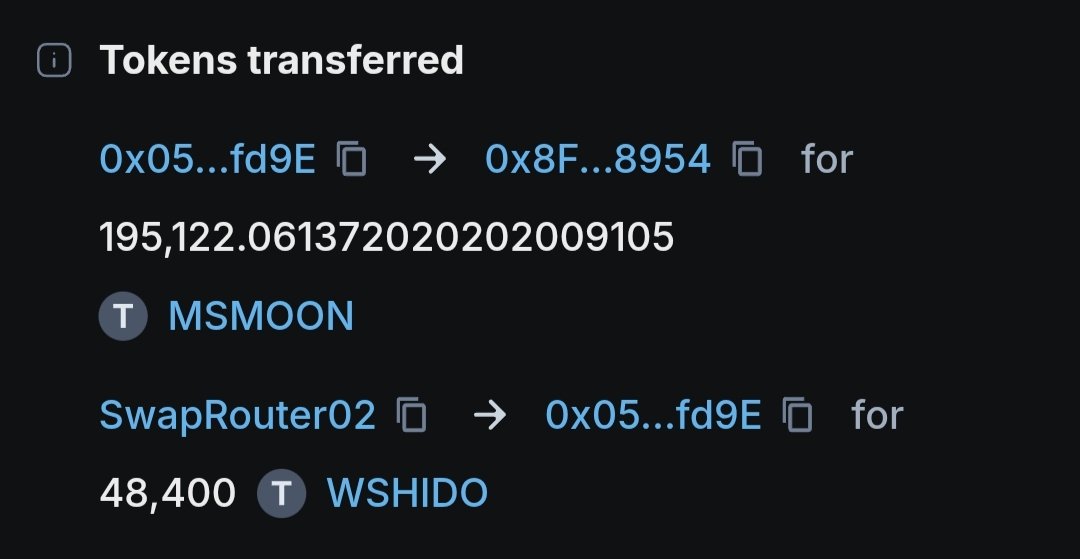 SFL (Shido Fantasy League) Activity: Announcement
The prize which is 48,400 SHIDO,This amount is equivalent to 195,122 MSMOON. The team will add more total to 200,000 MSMOON for burn
(Tx Hash):
0x93414ac16a466646186d70fbf2aebc6dcffe95a7f0c02581a249934c396571bf