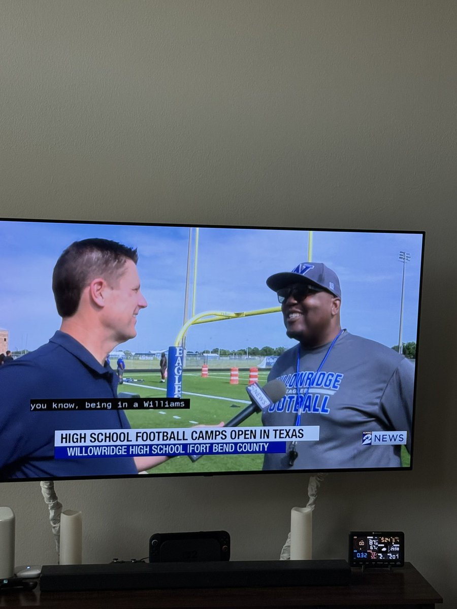 Willowridge_Football (@whseaglesfb) on Twitter photo Thank you Channel 2 and Randy Mcllvoy for coming out to WHS and visiting with us on the first day football this year. #GODISGREAT
<a href="/KPRC2RandyMc/">Randy McIlvoy</a>
<a href="/FBISDAthletics/">Fort Bend ISD Athletics</a> Thank you Channel 2 and Randy Mcllvoy for coming out to WHS and visiting with us on the first day football this year. #GODISGREAT
<a href="/KPRC2RandyMc/">Randy McIlvoy</a>
<a href="/FBISDAthletics/">Fort Bend ISD Athletics</a>