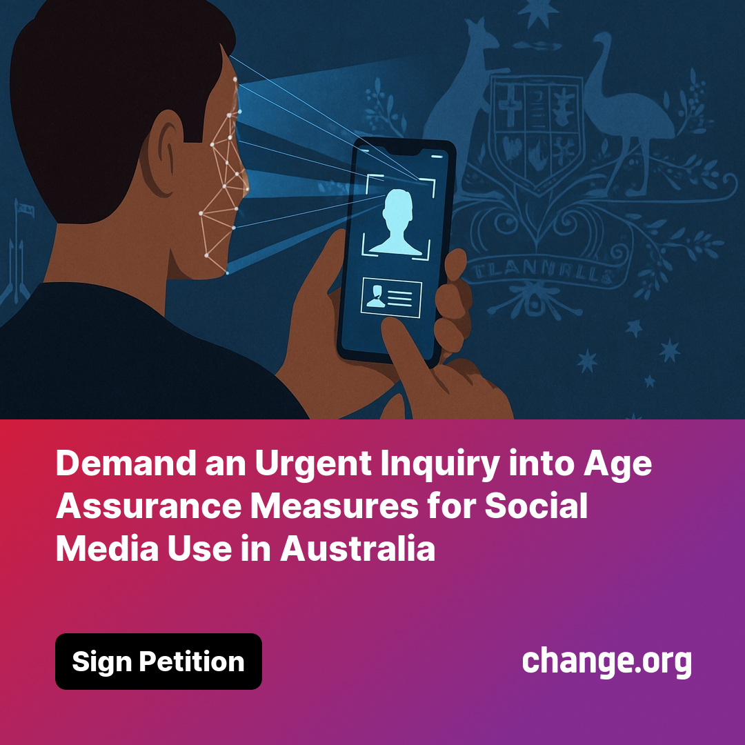 🚨 OUR ONLINE FREEDOMS ARE AT RISK 🚨

The Australian eSafety Commissioner’s age assurance measures under the Online Safety Act (Dec 2025) will force ALL users to verify their age with invasive technology such as biometrics/facial scanning or digital ID, threatening our privacy
