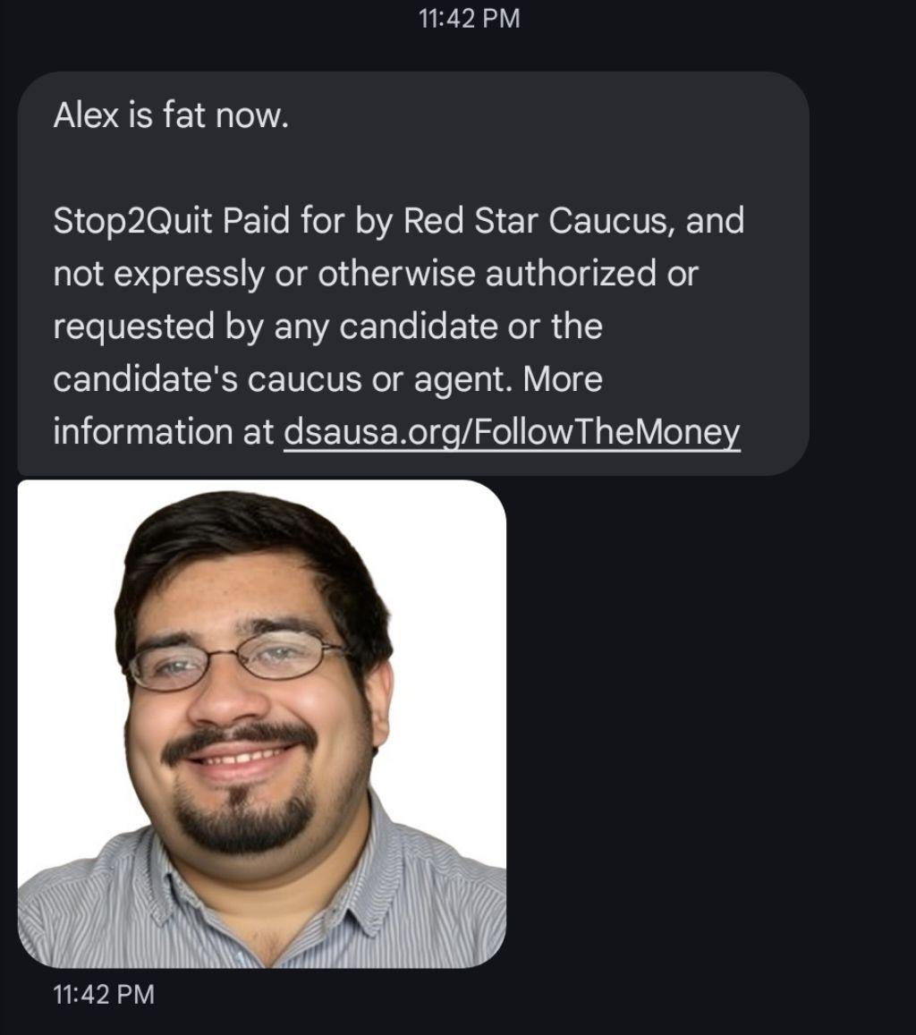 the negative campaigning must end