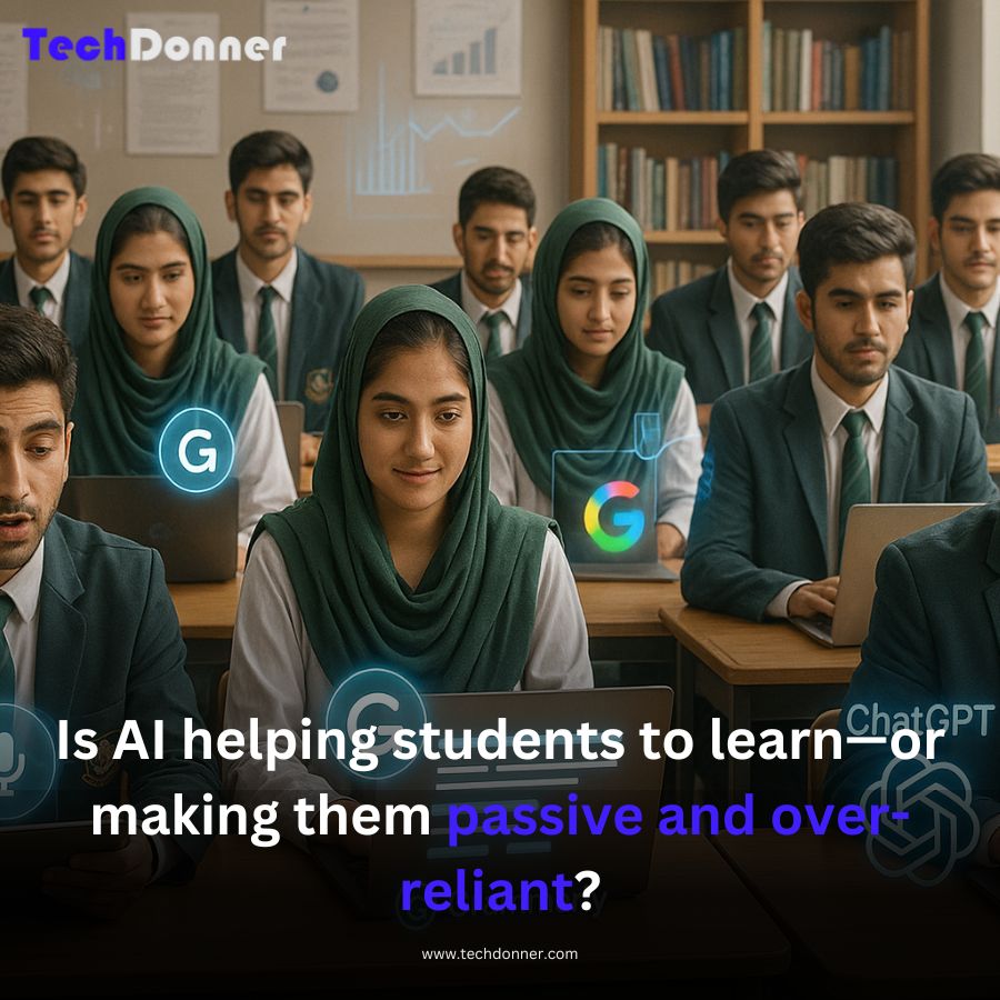 techdonner's tweet image. Artificial Intelligence (AI) is becoming a major part of student life in Pakistan. From completing assignments to preparing for exams, students are increasingly turning to tools like ChatGPT, Grammarly, and Google Bard.

Read here: techdonner.com/2025/08/can-ai…

#aieducation
