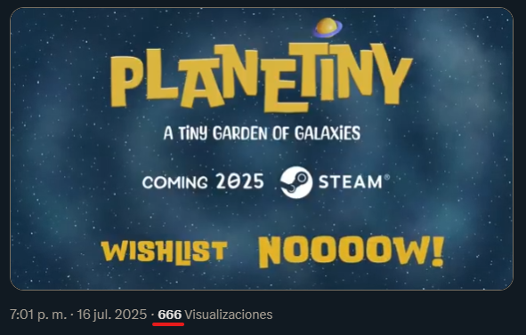 Planetiny 🚀 Wishlist Now on Steam tweet media