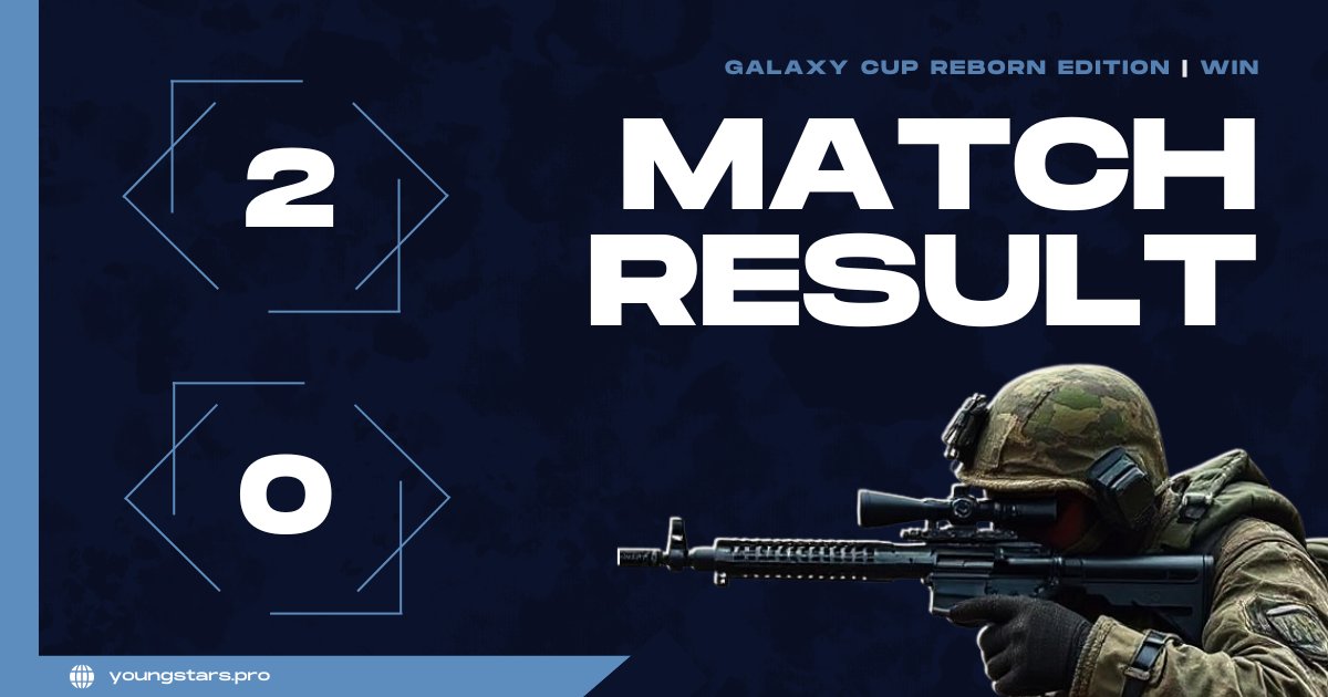 Yesterday, Young Stars Talents also won in the Galaxy Cup Reborn Edition league playoffs. The team beat No Surrender 2:0. This secured them a place in the LAN qualifiers.
