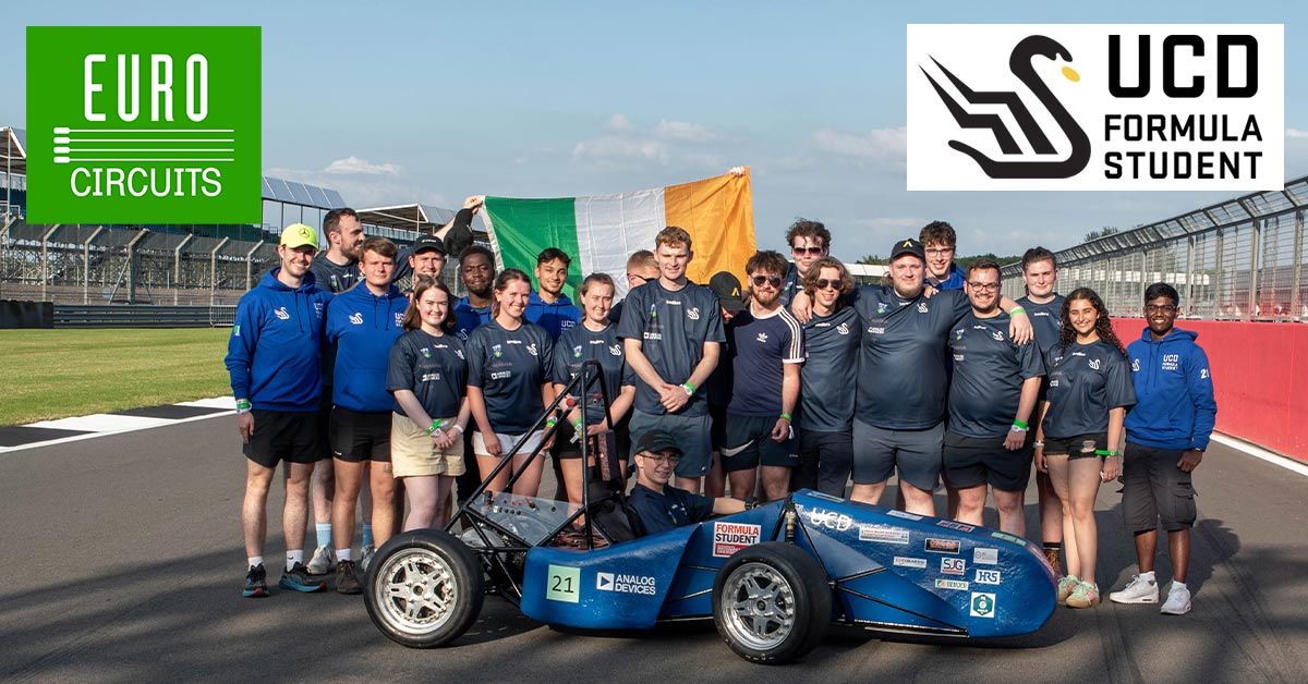 UCD Formula Student is gearing up for their most ambitious FSUK season yet! 🚀 With 72 students pushing boundaries in safety, design &amp; performance, exciting breakthroughs are on the way. 

Want the full story?
👉 Check their blog!
eurocircuits.com/student-projec…