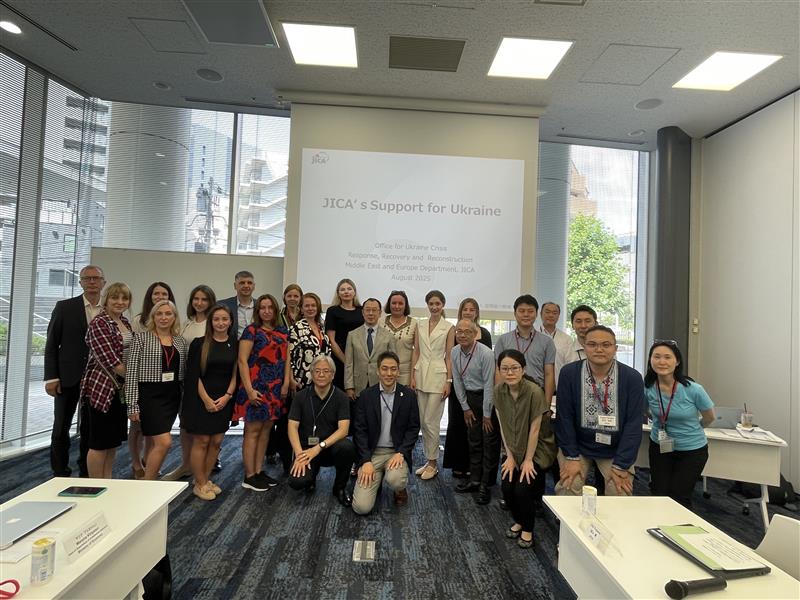 JICA Ukraine Office (@jicaukraine) on Twitter photo Today the delegation from the @MINECONOMDEV, <a href="/MinFin_Ukraine/">MinFin Ukraine</a> and <a href="/MinForUADev/">Ministry for Development</a>, led by Ms. Maryna Khlystun, Director for Investments Attraction for the MoE, visited JICA Headquarters. This visit is a part of JICA invitation program “Public Investment Management” for 🇺🇦 specialists Today the delegation from the @MINECONOMDEV, <a href="/MinFin_Ukraine/">MinFin Ukraine</a> and <a href="/MinForUADev/">Ministry for Development</a>, led by Ms. Maryna Khlystun, Director for Investments Attraction for the MoE, visited JICA Headquarters. This visit is a part of JICA invitation program “Public Investment Management” for 🇺🇦 specialists