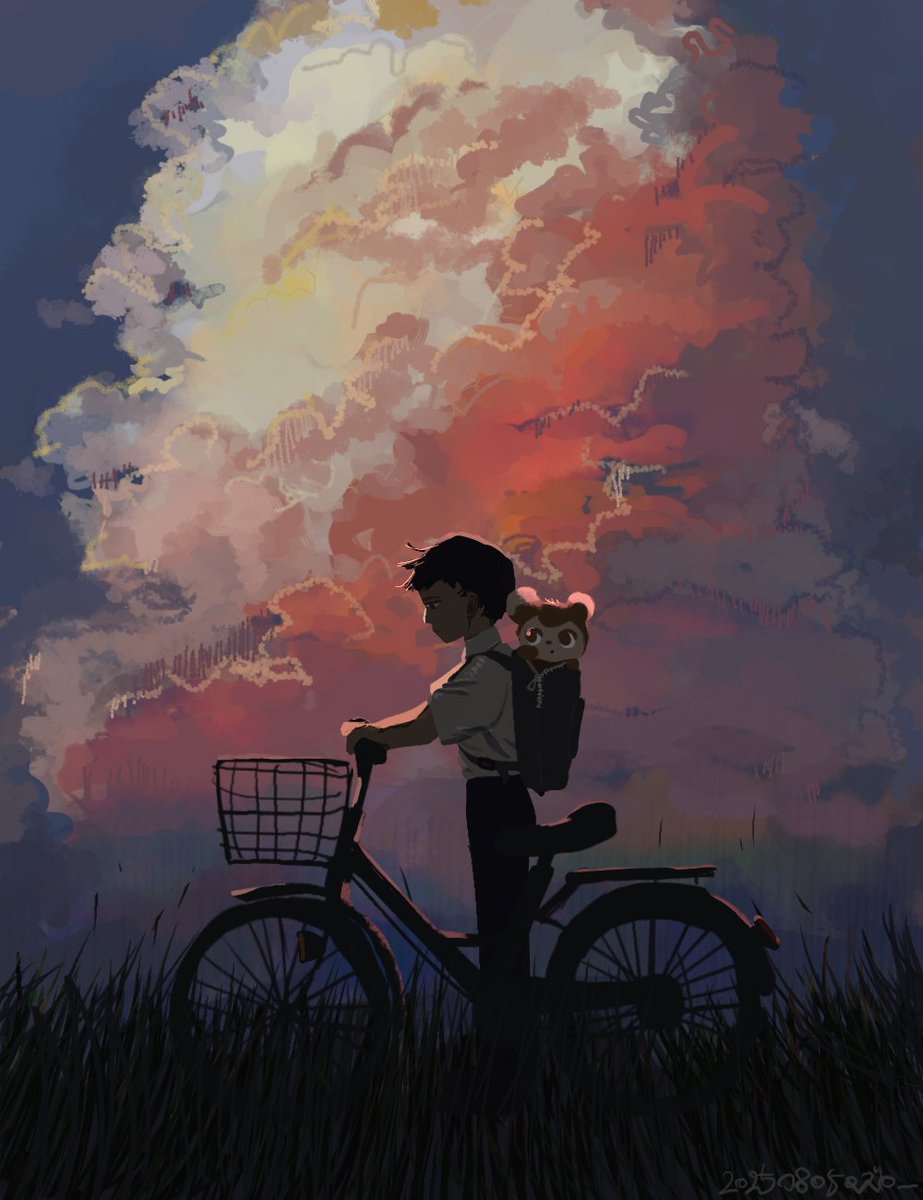 主人、雨降りそうですよ