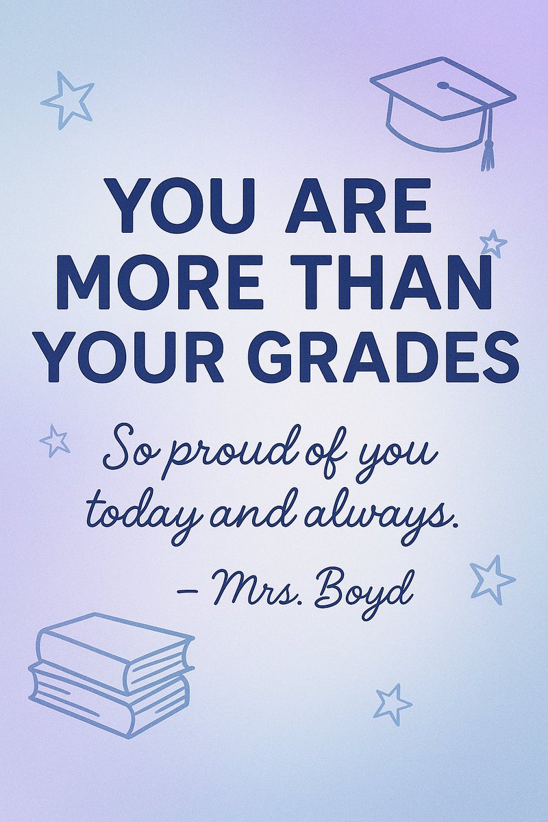 Mrs Boyd - Drama @ St Roch’s (@mrsboyddrama) on Twitter photo To all <a href="/St_Rochs/">St Roch's Secondary</a> pupils today is about more than just grades. You’ve worked hard, shown resilience, and grown in so many ways. Whether today brings celebration or challenge, remember you are more than a number on a page. I’m proud of every one of you.
#MrsBoydSaysYouGotThis To all <a href="/St_Rochs/">St Roch's Secondary</a> pupils today is about more than just grades. You’ve worked hard, shown resilience, and grown in so many ways. Whether today brings celebration or challenge, remember you are more than a number on a page. I’m proud of every one of you.
#MrsBoydSaysYouGotThis