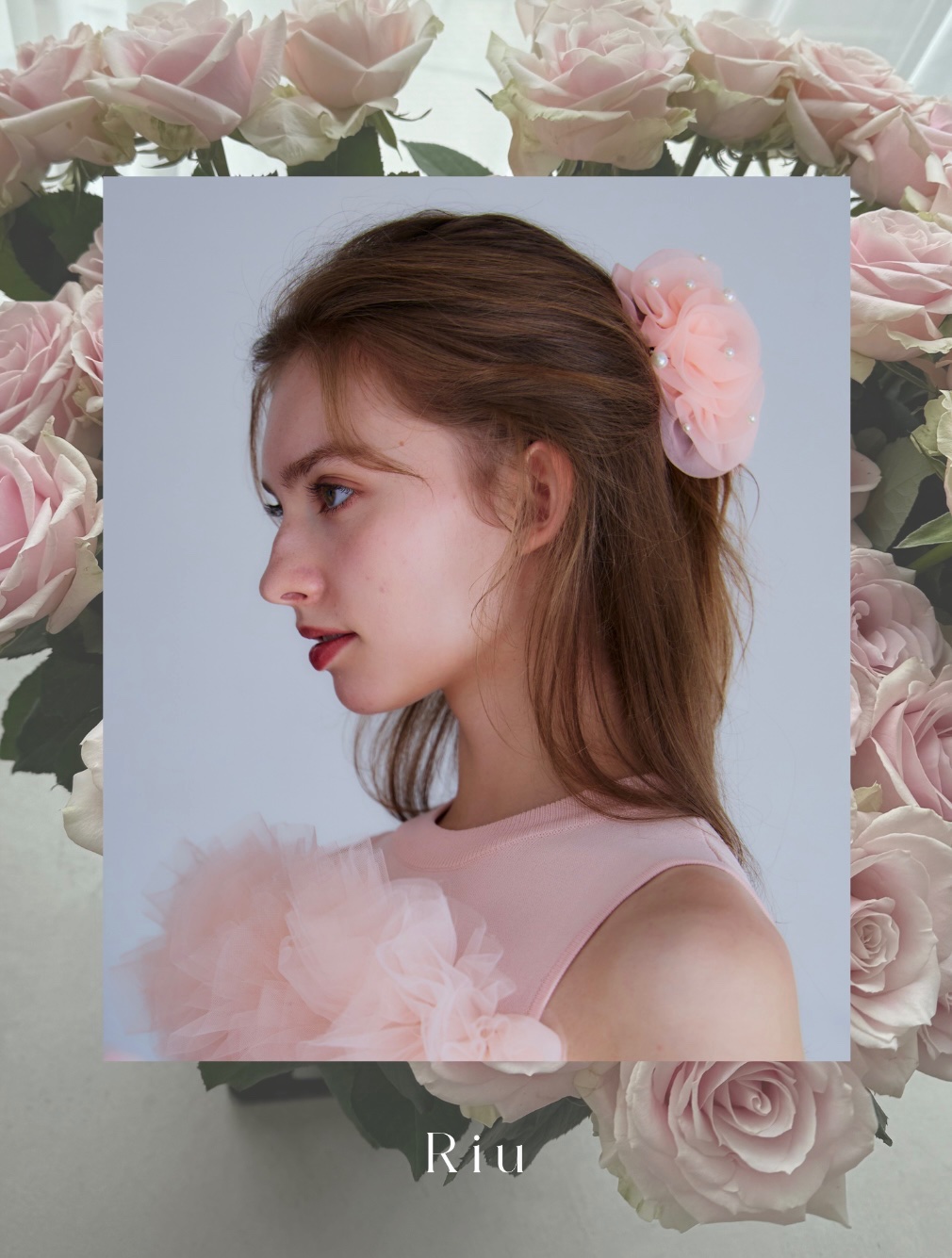 Riu Rose pearl hair clip Rちゃん Riu on X: 