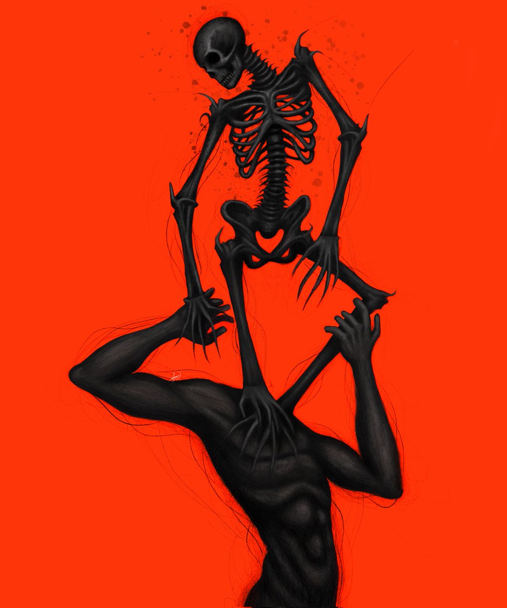 GM 🌞 

⭕NEW DROP⭕
There Is No Balance 
1/1-Digital painting 🎨 
available on <a href="/SuperRare/">SuperRare</a>