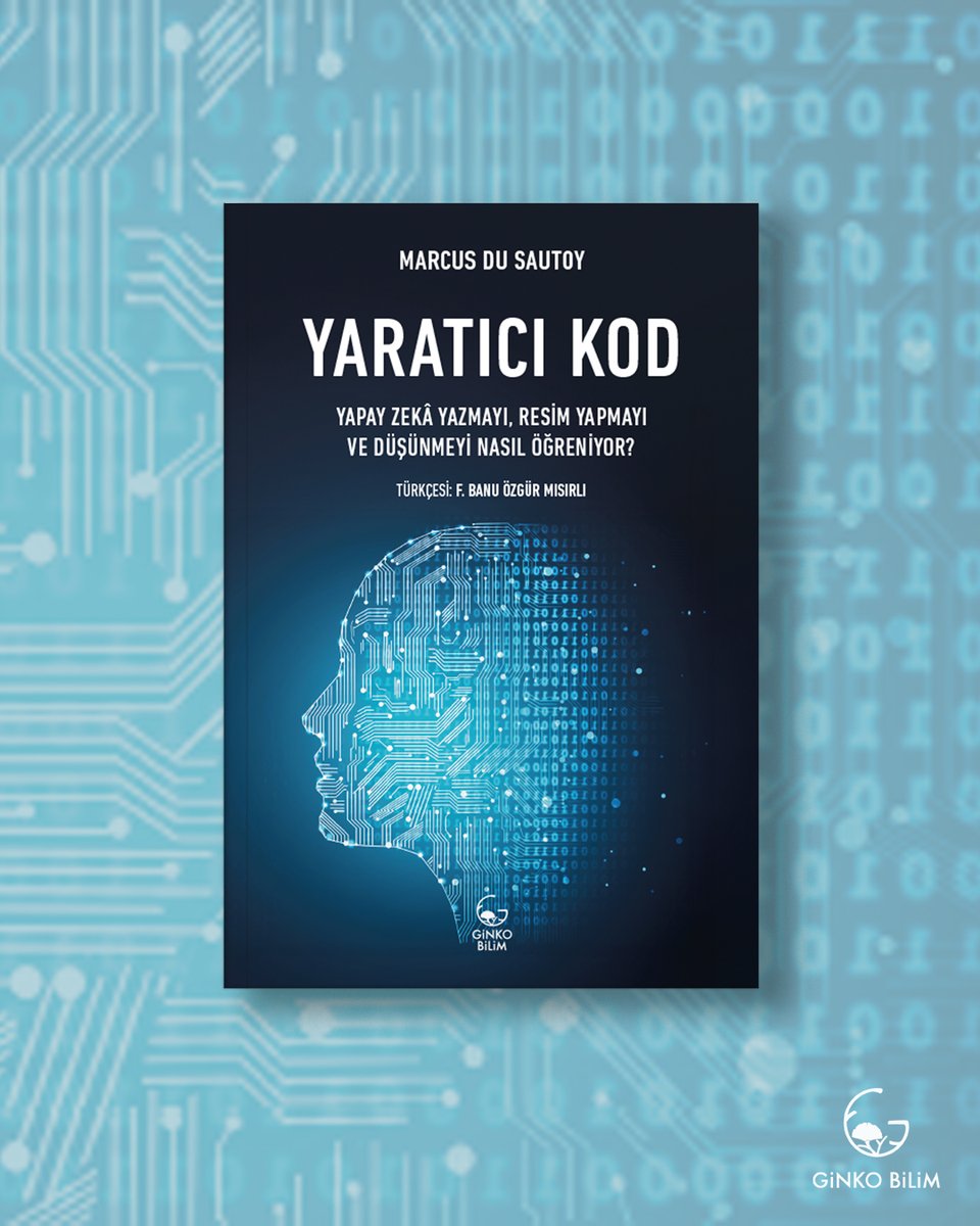Yaratıcılık sadece insana mı özgü?
Yapay zekâ beste yapabilir mi?

Marcus du Sautoy, "Yaratıcı Kod"da insan hayal gücünü algoritmalarla test ediyor.
ginkokitap.com/yaratici-kod