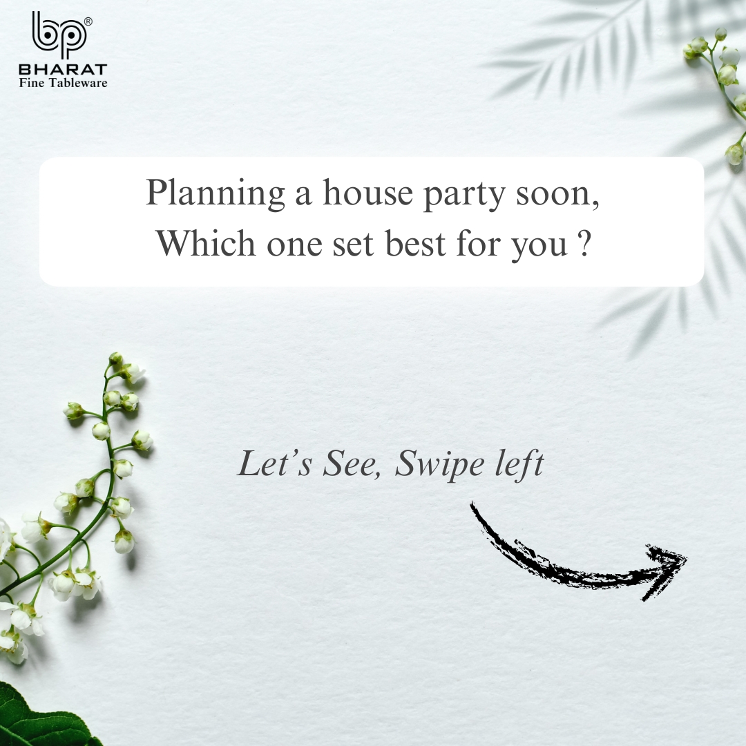 bharat_ctpl's tweet image. Hosting in style starts with the right tableware.
Swipe through and pick your perfect match — earthy rustic charm, regal elegance, or timeless minimalism.

#bpBharat #FineTableware #HousePartyEssentials #PartyReady #ElegantDining #LuxuryTableware #TablewareGoals #DinnerSetLove