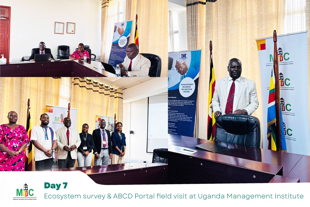 Makerere Innovation & Incubation Center (@miic_ug) on Twitter photo As the Innovation Ecosystem Mapping Survey and the introduction of the ABCD Portal come to a close, the <a href="/miic_ug/">Makerere Innovation & Incubation Center</a> team engaged stakeholders at the <a href="/UMIUganda/">UMI</a> to share insights and reinforce our ongoing efforts to support university-based research, innovation, and tailored As the Innovation Ecosystem Mapping Survey and the introduction of the ABCD Portal come to a close, the <a href="/miic_ug/">Makerere Innovation & Incubation Center</a> team engaged stakeholders at the <a href="/UMIUganda/">UMI</a> to share insights and reinforce our ongoing efforts to support university-based research, innovation, and tailored