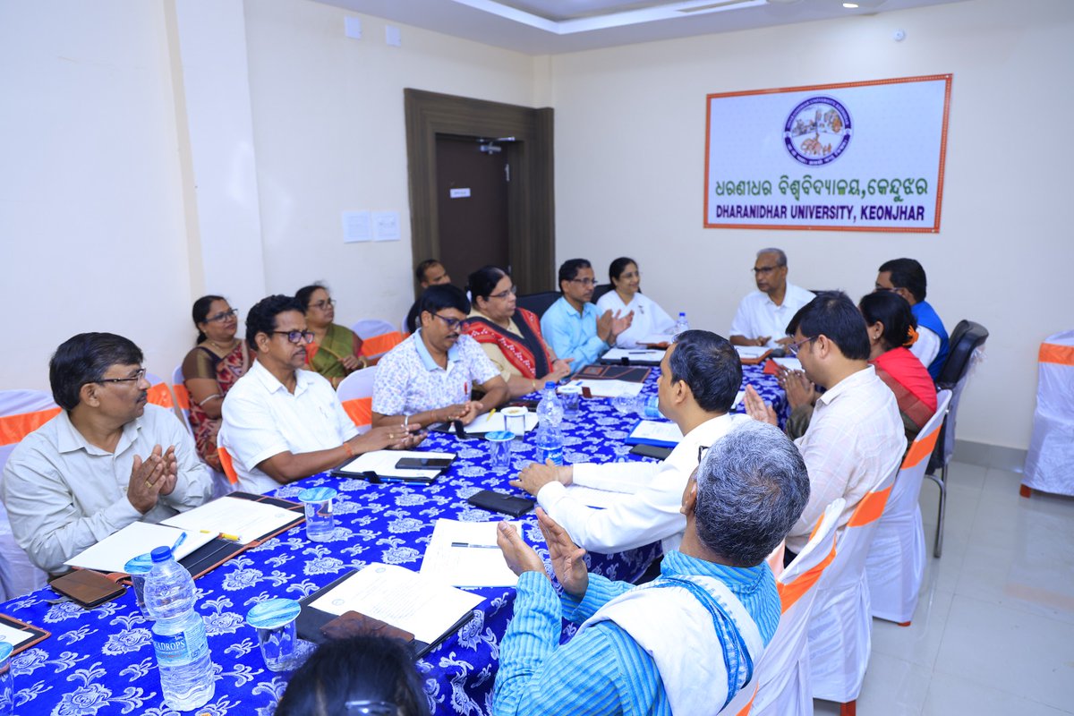 nssbbsr's tweet image. Empowering communities through collective efforts!
1st NSS Advisory Committee Meeting of Dharnidhar University, Keonjhar, held on August 1st, 2025. Let's work together towards a brighter future! #NSS #CommunityDevelopment #DharnidharUniversity @_NSSIndia @mansukhmandviya