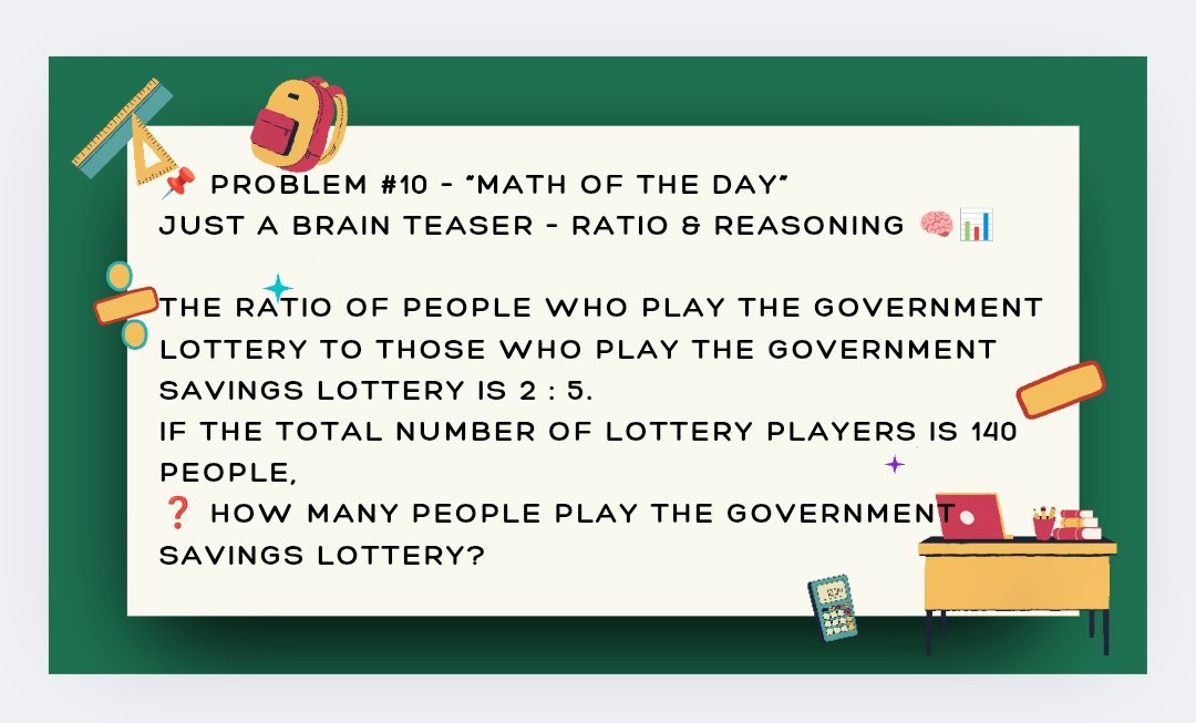 Piyahaema's tweet image. 🎯 Follow for new challenges every day
👍 Like + Comment “Send me the sheet” to get a FREE PDF!

📲 Follow me here:
IG: @PiyaHaem
TikTok: @PiyaHaema
YouTube: Piyahaema

#DailyMathChallenge #FreeTutoring #Math #GovernmentExam #TeacherExam #PoliceCadet #AdvancedClasses