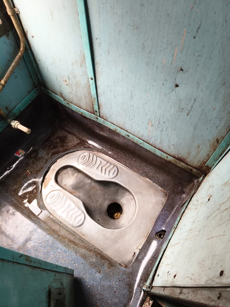 Adv. Mijanul Kabir 🇮🇳 (@advmijanulkabir) on Twitter photo Train No. 13465 Howrah - Malda Intercity Express
📍 General Coach No. 4 (from rear)
🧼 Toilet still unhygienic even after cleaning by staff at Howrah. Please take urgent action.
📞 Contact: Abid - 70299 51841
<a href="/RailMinIndia/">Ministry of Railways</a> <a href="/EasternRailway/">Eastern Railway</a> @DrmHowrah @DrmMaldaDiv <a href="/AshwiniVaishnaw/">Ashwini Vaishnaw</a> Train No. 13465 Howrah - Malda Intercity Express
📍 General Coach No. 4 (from rear)
🧼 Toilet still unhygienic even after cleaning by staff at Howrah. Please take urgent action.
📞 Contact: Abid - 70299 51841
<a href="/RailMinIndia/">Ministry of Railways</a> <a href="/EasternRailway/">Eastern Railway</a> @DrmHowrah @DrmMaldaDiv <a href="/AshwiniVaishnaw/">Ashwini Vaishnaw</a>