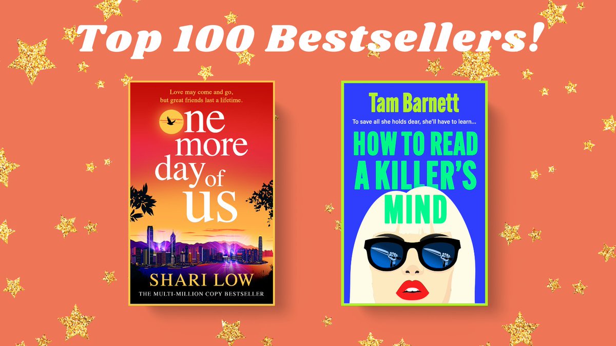 Boldwood Books (@boldwoodbooks) on Twitter photo ✨ TOP 100 BESTSELLERS ✨
Congratulations to @ShariLow and <a href="/TamBarnettBooks/">Tam Barnett</a> who are in the Kindle Top 100 Bestsellers chart! 🎉 ✨ TOP 100 BESTSELLERS ✨
Congratulations to @ShariLow and <a href="/TamBarnettBooks/">Tam Barnett</a> who are in the Kindle Top 100 Bestsellers chart! 🎉