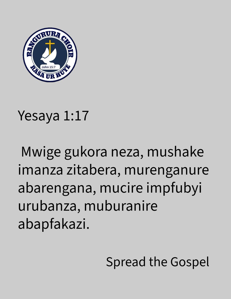 Isaiah 1:17 NIV

[17] Learn to do right; seek justice. Defend the oppressed. Take up the cause of the fatherless; plead the case of the widow.