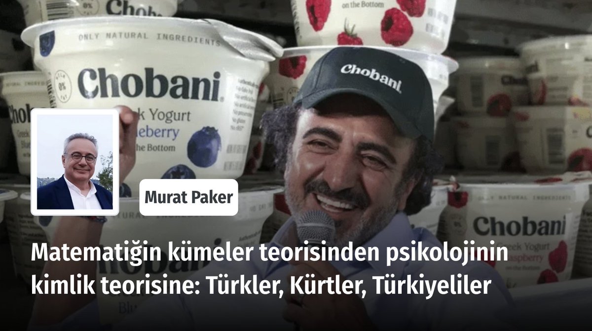 Yeni Arayış (@yeniarayiscom) on Twitter photo ❝ “Türkiyeli mi, Türk mü?” tartışması, basit bir kelime seçimine dayanmamakta, derinlerde sosyal kimlik, imtiyaz, narsisistik yaralanma ve aidiyet dinamiklerini açığa çıkarmaktadır. ❞
✍️ Murat Paker (<a href="/DrSMPaker/">Dr. Salih Murat Paker</a>) yazdı.
Okumak için ➡️ yeniarayis.com/yazi/matematig… ❝ “Türkiyeli mi, Türk mü?” tartışması, basit bir kelime seçimine dayanmamakta, derinlerde sosyal kimlik, imtiyaz, narsisistik yaralanma ve aidiyet dinamiklerini açığa çıkarmaktadır. ❞
✍️ Murat Paker (<a href="/DrSMPaker/">Dr. Salih Murat Paker</a>) yazdı.
Okumak için ➡️ yeniarayis.com/yazi/matematig…