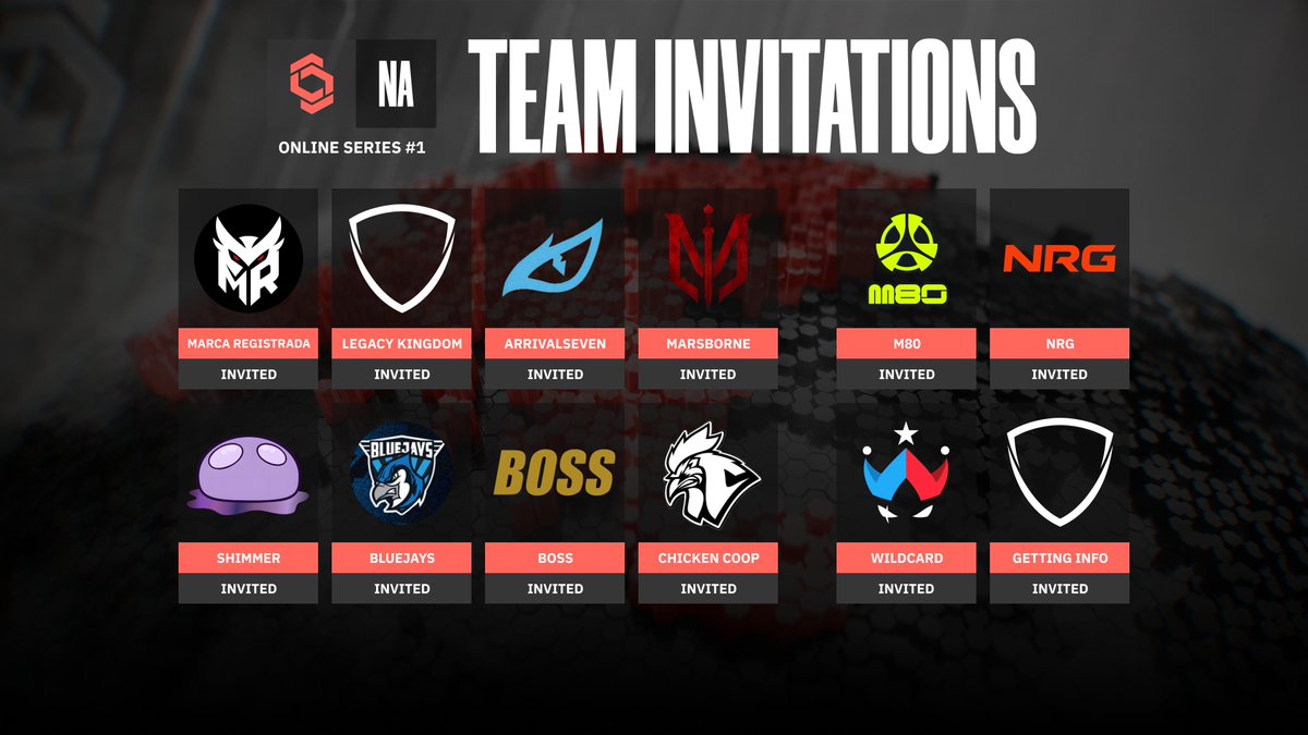 CCT_CS's tweet image. HELLO NA 👋
Group Stage Invites:
@MarcaRegCS2 
@LGCYHQ 
@ORG_A7 
@MarsborneGaming 
@ShimmerCS2 
@BLUEJAYS_Sports 
@bossggofficial 
@ChickenCoopGG 

PLAYOFF Invites:
@M80gg 
@nrgcs2 
@Wildcard_GG 
Getting Info