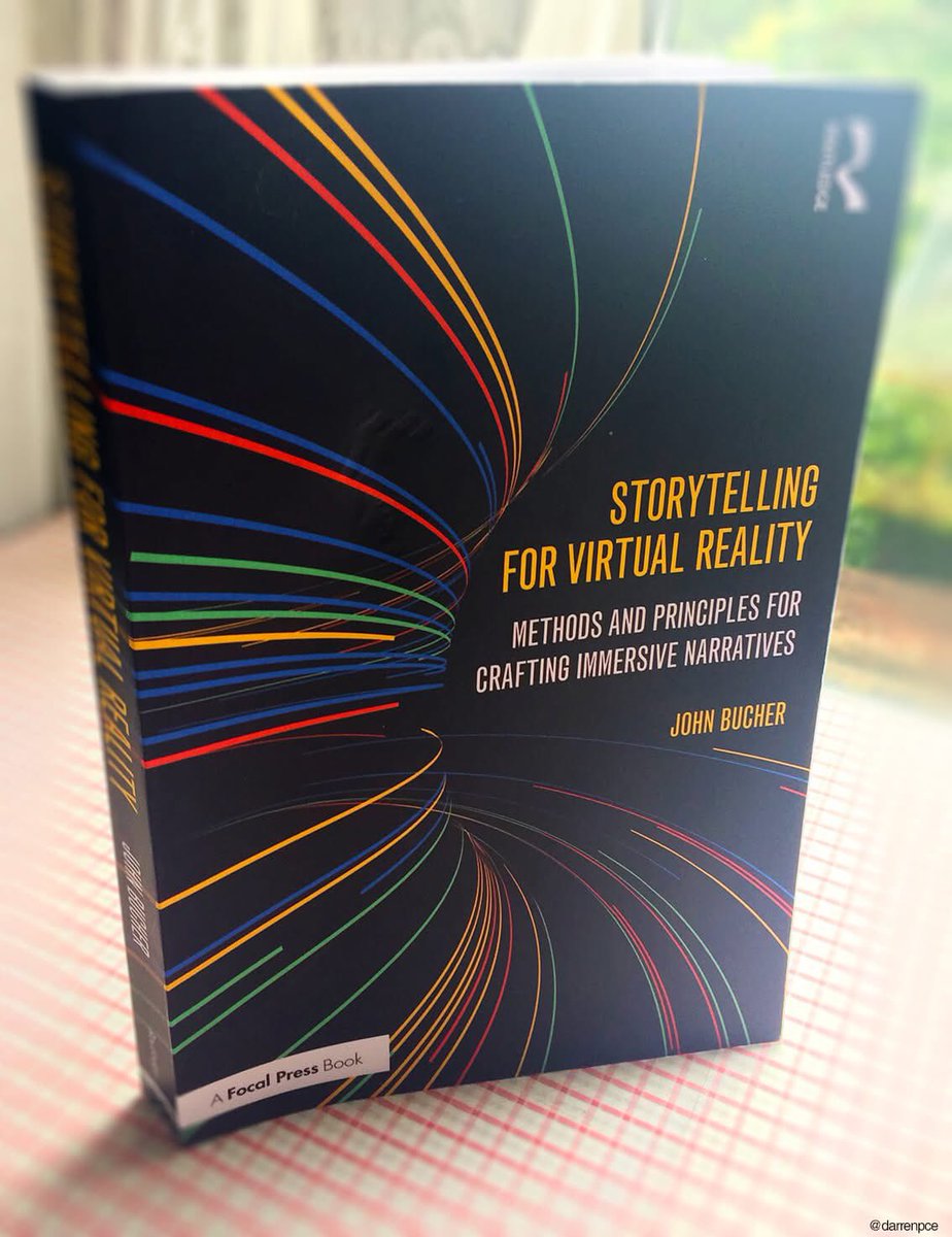 #OTD 2021 - discovered this edifying book courtesy of <a href="/johnkbucher/">John Bucher</a> #VR #narrative #storytelling