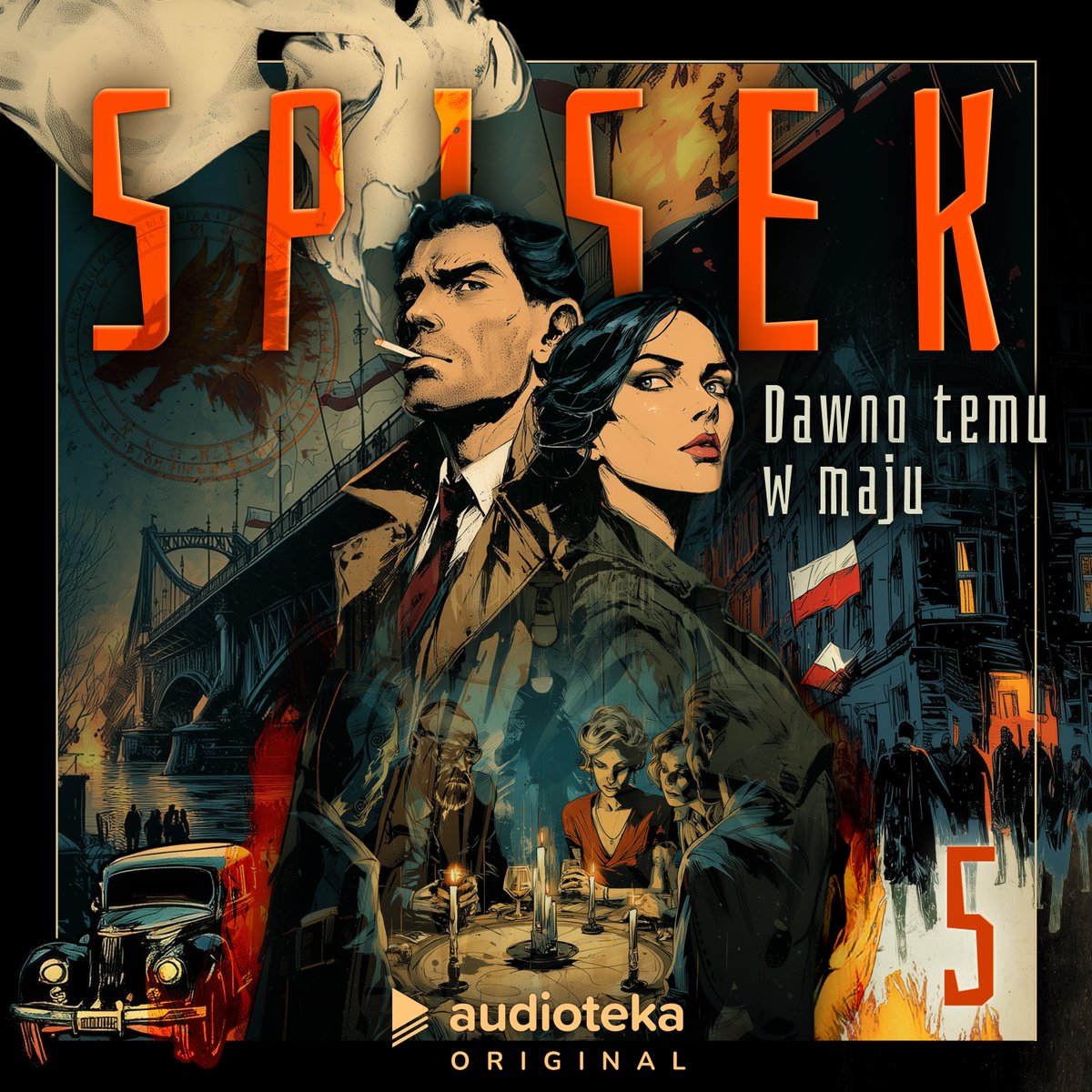 Nowy odcinek audioserialu "Spisek. Dawno temu w maju" czeka na Was w katalogu  🎧  audioteka.com/pl/audiobook/s… #audioserialoryginalny #sensacja