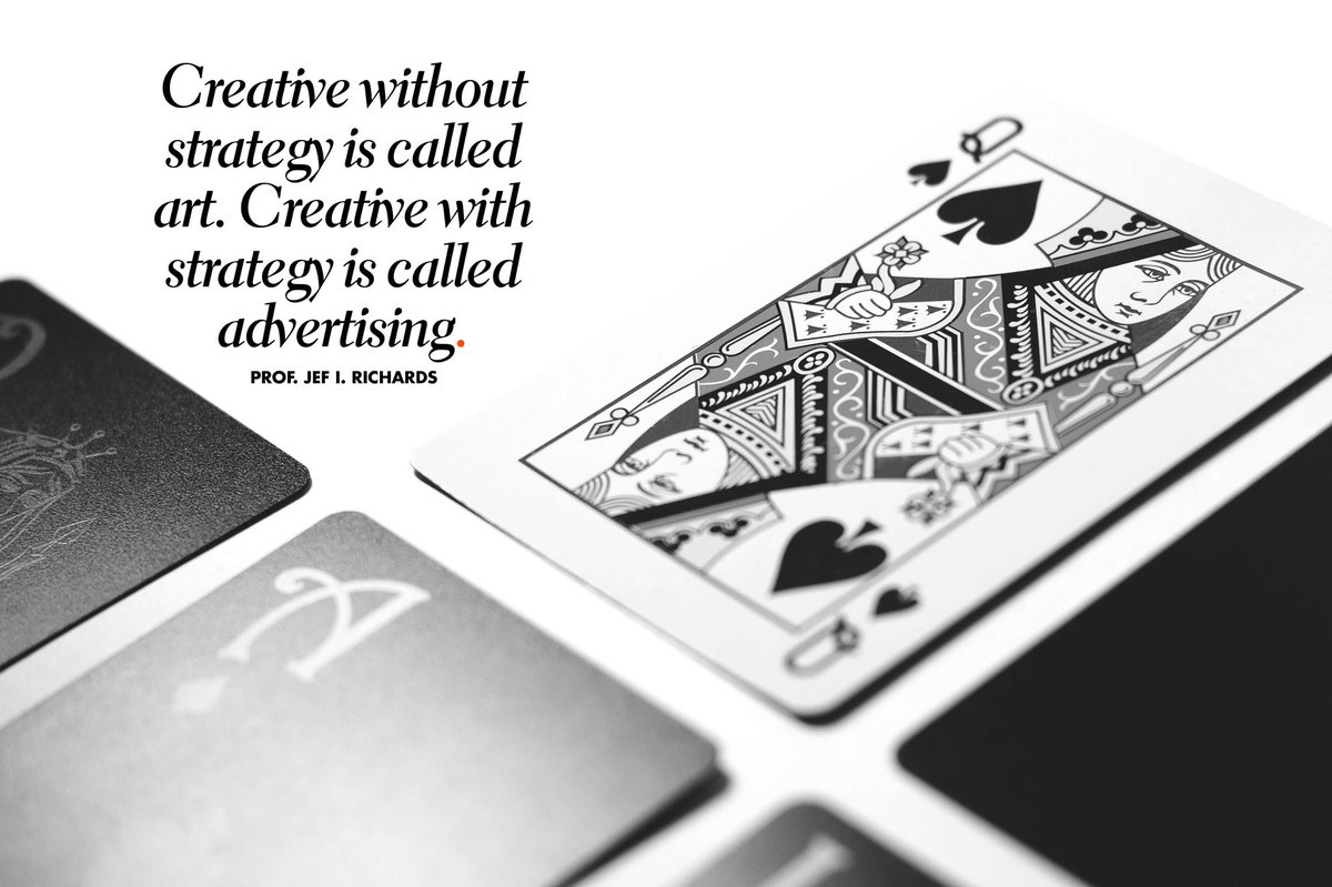 design4uonline_'s tweet image. Quote of the day! “Creative without strategy is called art. Creative with strategy is called advertising.” #creativestrategy #designstrategy
