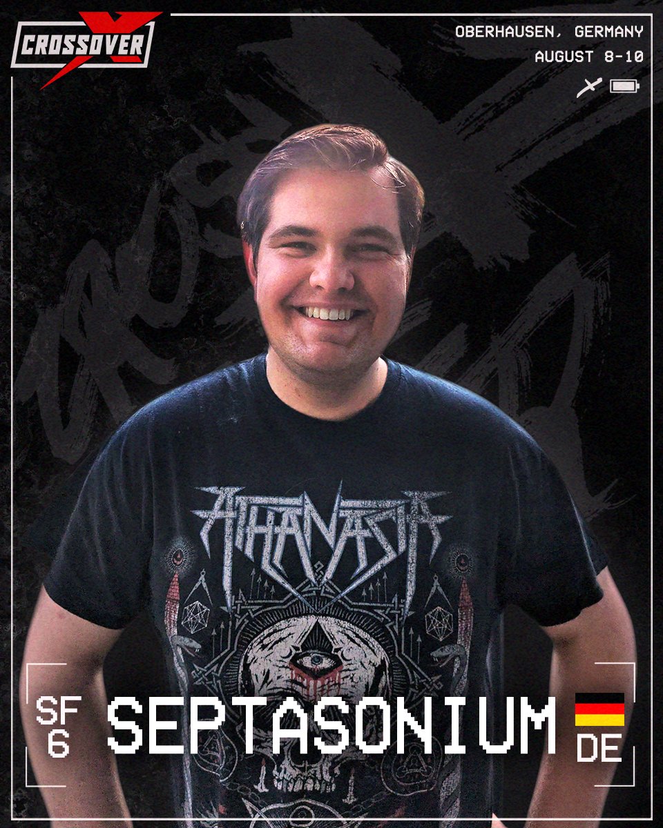 CROSSOVER 2025 (@crossover_gg) on Twitter photo The friendliest grappler player is ready to give you a BIG hug!
Some hugs must be feared though... 😵💫
We are happy to once again welcome <a href="/Septasonium2/">Septasonium</a> to our #SF6 bracket at #CROSSOVER2025! 💪🏼 The friendliest grappler player is ready to give you a BIG hug!
Some hugs must be feared though... 😵💫
We are happy to once again welcome <a href="/Septasonium2/">Septasonium</a> to our #SF6 bracket at #CROSSOVER2025! 💪🏼