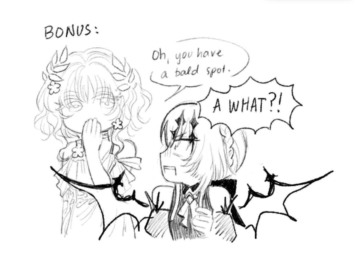 my condolences to all cerydra fans let me give her a bald spot from that flaming crown too while we’re already at it